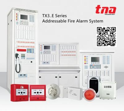 China Build-in Printer& Wholesale Cheap Affordable Affordable LCD Display English Made Fire Alarm System Control Panel Smoke Detector Heat Detector FDAS For Fire Detection for sale