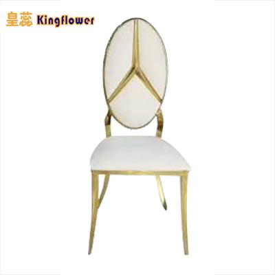 China Hotel Chair Wedding Dining Chair Stainless Steel for sale