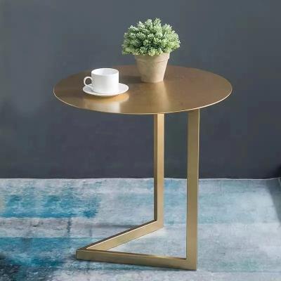 China Stainless Steel Coffee Table Living Room Modern Serving Wood And Glass Coffee Table for sale