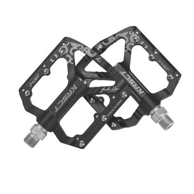 China KRSCT Anti-skid Bicycle Pedal CNC Aluminum Alloy Rainproof Seal Supporting Widened Road Mountain Bike Mtb Non-slip Pedal for sale