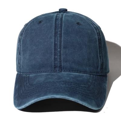 China breathable & Vintage Waterproof Baseball Cap Washed Soft Twill Cotton Dad Hat Adjustable Unisex Baseball Cap Plain for sale