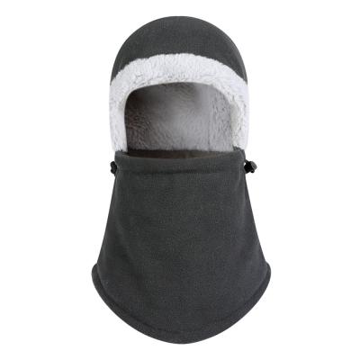 China Heavy Neck Warmer Hat Windproof COMMON Waterproof Fleece Skiing Hunting Ski Mask Winter Balaclavas Hoodie For Women Men for sale