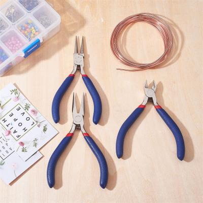 China Hot Amazon DIY Wholesale 3 Piece Pliers Craft And Jewelry Making DIY Tool Kit for sale