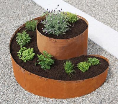 Китай corten steel rusted metal Raised Vegetable garden grow bed продается