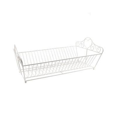 China Stocked Meta Wire Dish Rack Dish Rack For Kitchen Countertop Powder CoatingDish Dryer for sale