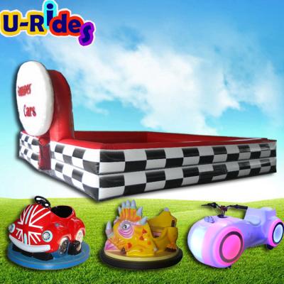 China Fiberglass Battery Bumper Car with Inflatable Air Race Track (U-Turns) for sale