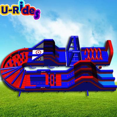 China Funny PVC Inflatable Obstacle Course Combo Inflatable Obstacle Course Great For Team Building Or Events for sale