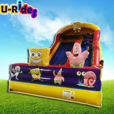 China Custom Inflatable Bob Slide Price PVC Inflatable Slide Cartoon Bouncer Slide for sale