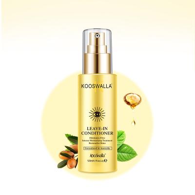 China Hair-Repairing OEM ODM Kooswalla Pure Argan Oil Leave In Moisturizing Conditioner Spray Anti-Frizz For African Hair/Wigs for sale