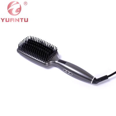 China New 2021 Hot Selling Commercial Electric Hair Straightening Brush for sale