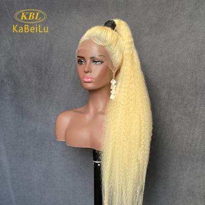 China More than1 year wholesale price body wave 613 human hair wig brazilian blonde for sale