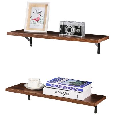 China Adjustable (Height) Wholesale Custom Floating Shelves Wall Mounted Shelf Modern Wood Wall Shelves For Living Room for sale