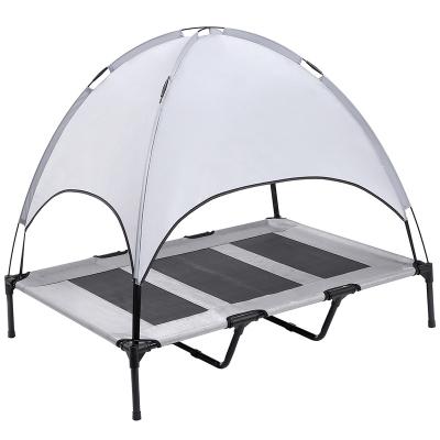 China Washable Travel Outdoor Pet Canopy Elevated Beds For Dog Beds Camping Accessories for sale