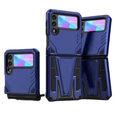 China New Anti-drop PC TPU Shell Hard Creative Electroplated Shockproof Back Cover For Samsung Galaxy Z Fold 3 Flip 3 5G for sale