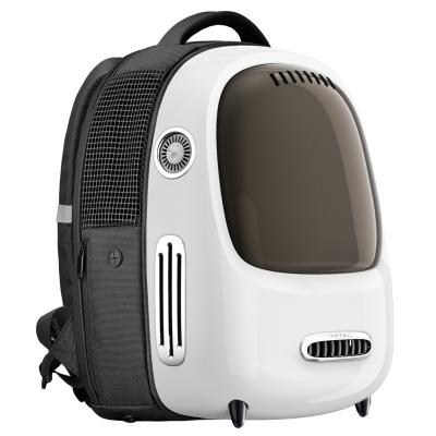 China The factory viable wholesale hot sale large space outside portable transparent space capsule pet carrier backpack for sale