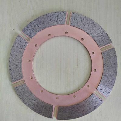 China Outer Diameter 225mm Thickness 5.00mm Copper Substrate Car Clutch Parts Wear And Heat Resistant en venta