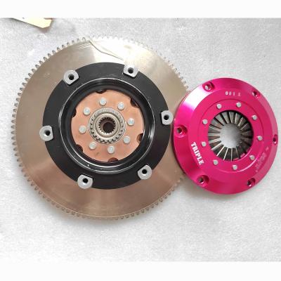 China SWAG 5.5' 4140 Triple Plate Steel Racing Clutch Kits para Mitsubishi Lancer 4G93 à venda