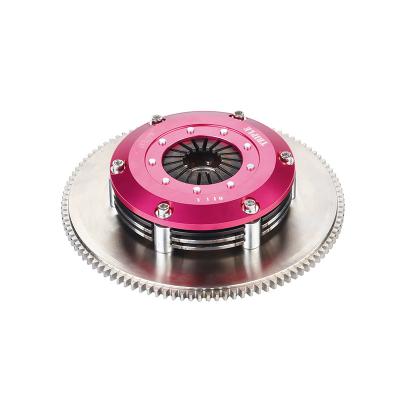 China Triple Disc 4140 Steel Performance Clutch Kit For Mitsubishi Lancer Mitsubishi 4G93 140mm Friction Plate for sale