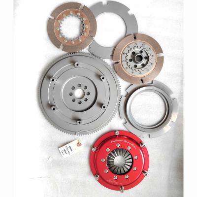 Cina 7.25' Twin Disc Cr-Mo Racing Clutch Kit Fit Honda K20A K24 Honda Civic in vendita