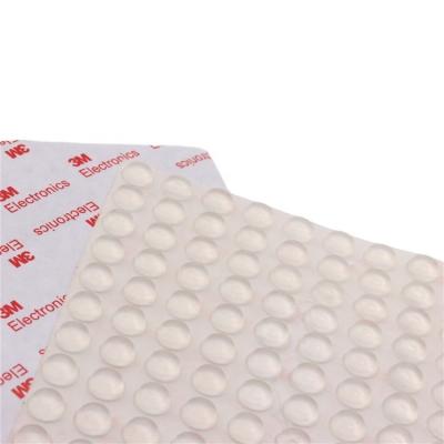 China Self Adhesive For Factory Strong Hot Selling Grip Silicone Rubber Cylindrical Bumper Pads Furniture Silicone Adhesive Feet for sale