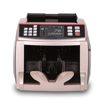 China WT-2825 TFT SMART MG IR Bill Counter UV Money Counting Machine Banknote Counter Currency Sorter 335x305x435mm (2pcs) for sale