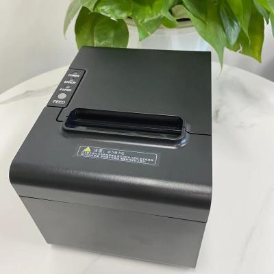 China Black Thermal POS Printer Auto Cutter 80mm POS Receipt Printer for sale