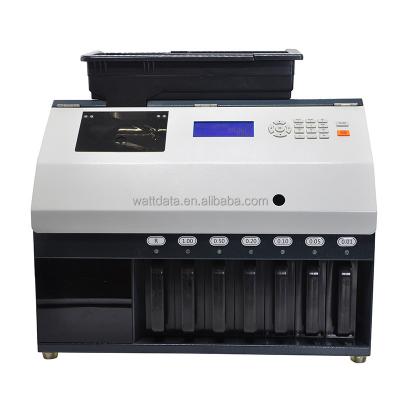 China WT-70 Premium Smart Coin Sorter Up To 8 Different Denominations Coins Assorting Service Equipment Plastic Coin Sorter 2000pcs for sale