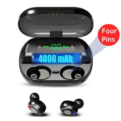 China Perfect Noise 2022 V11 Tws Earbuds Top Selling Sound Quality Radio Touch Control Waterproof High Fidelity Earphone With 4000mah Power Bank for sale