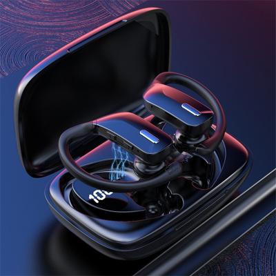 China Perfect Noise T17 Wireless Headphones V5.0 Ear Hook Headsets Sports Game Earbuds Led Power Display For Iphone Android Smart Phones for sale