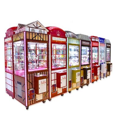 China Popular Style Crane Claw Machine Telephone Toy Crane Machine For Shopping Mall From UK England Metal for sale