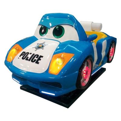 China Fiberglass Racing Car Coin Operated Kiddie Rides Swing Car Kids Ride On Car Arcade Game Machine for sale