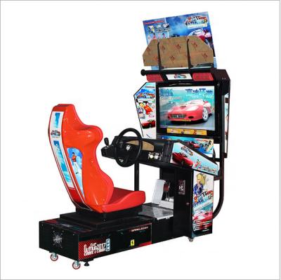 China Arcade Entertainment 32 Metal LCD Display Auto Game Engine Simulator Racing Arcade Game Machine for sale