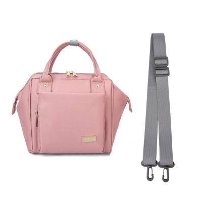 China Wholesale High Quality Lightweight Diaper Tote Bag Water Resistant Lequeen Diaper Bag Mum Bag for sale