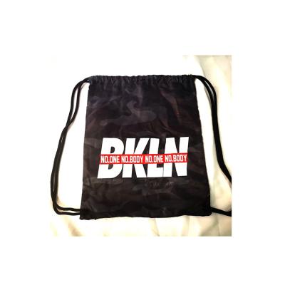 China 2021 Special Custom Design Polyester Multicolor Folding Custom Drawstring Bag for sale