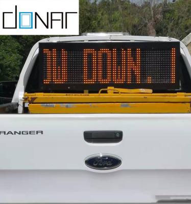 China Matrix Screen Vehicle Mounted Led Vehicle Message Sign Road Traffic Dynamic Sign Display VMs Board DN-VMV1A-B1 for sale