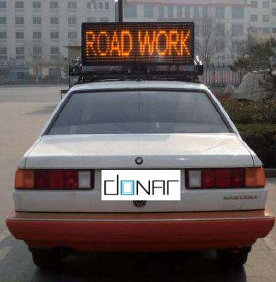 China Matrix Screen Vehicle Mounted Led Vehicle Message Sign Road Traffic Dynamic Sign Display VMs Board DN-VMV1A-B1 for sale