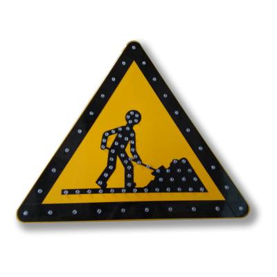 China Pavement Safety Signs Solar Power Ultrathin Traffic LED Sign For Road Safety Use Outdoor Usage, Customized LED Color for sale