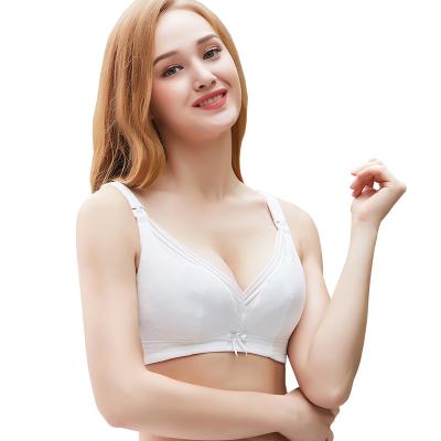 China Anti-allergy Hot Seamless Lift Up Bra Nursing Nursing Bra Adjustable Cups Front Open Cup Sexy Adult Nursing Bra for sale