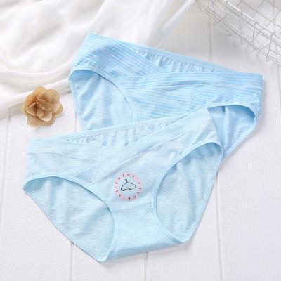 China Anti Allergy Factory Direct Printed Seamless Maternity Shorts U Shape Comfortable Pregnancy Pants Low Waist Underwear For Pregnancy for sale