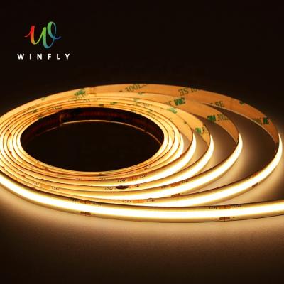 China Hotel 6000K Daylight 512 LED 10mm White COB Led Strip 10W For Home Hotel Bedroom Lighting Without Bright for sale