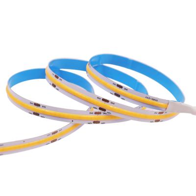 China Hot-selling Hotel 10mm Width 546chips/m COB LED Strip Light Without Light Dot for sale