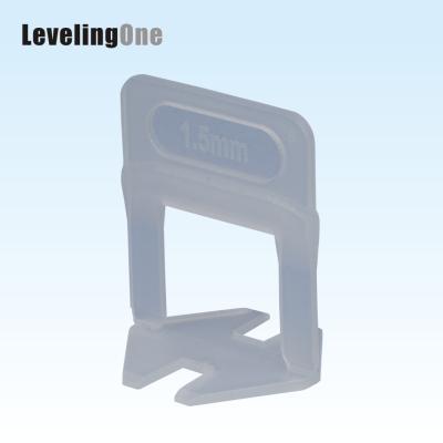 China Modern 1.5mm Trim System Construction Tools Tile Leveling Tile Clips for sale