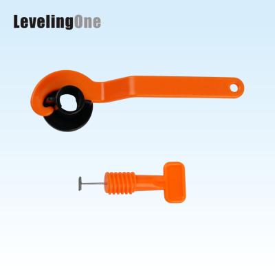 China Modern Flat Tile Leveling System Clips 1.5mm And 0.9mm Wall Flooring Leveling System for sale