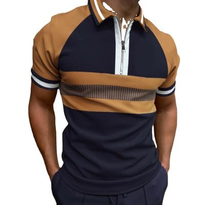 China 2023 Other Men's Fashion Casual Polo Shirt Custom Short Sleeved Men's 3D Printed Polo Shirt for sale