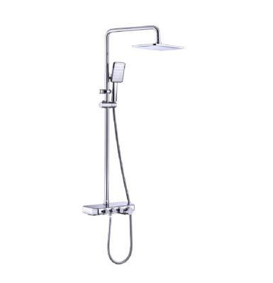 China With Slide Bar PPA Hardwares Storage Shower Tub Faucet Bathroom Set for sale