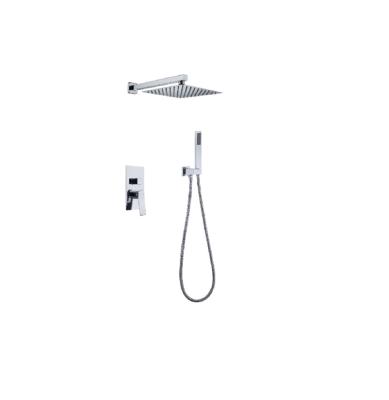 China With Sliding Bar Kaiping Wall Shower Faucet Bathroom Faucet Concealed Shower Faucet for sale