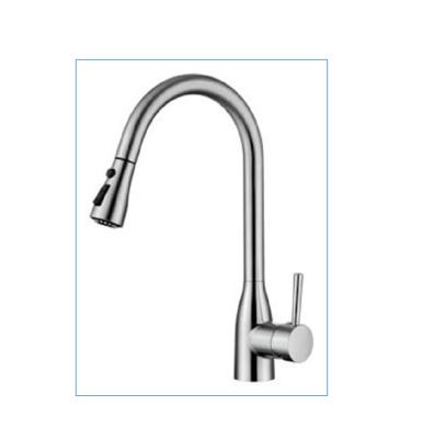 China Modern Kitchen Faucet Stainless Steel Kitchen Faucet Pull Out for sale