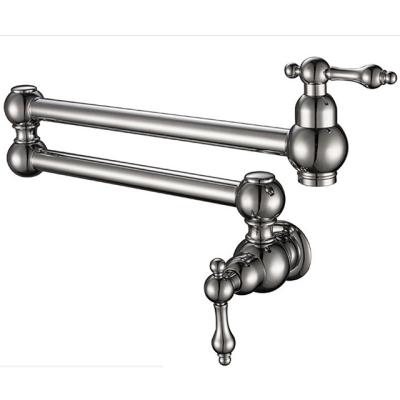 China Modern American Single Cooled Single Handle Double Cooled Kitchen Faucet Faucet for sale