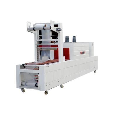 China 380V 50/60Hz Automatic Food Heat Tunnel Pe 8Kg/Cm2 PVC Shrink Wrap Film Wrapping Machine Wrapping Processing Production Line for sale