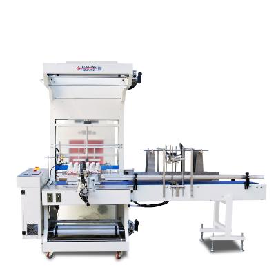 China FL-6040AF+BSE-5040A Medical Full Automatic Beverage Beer And Drugs Sleeve Wrapping And Shrink Packing Machine / Packaging Machine en venta